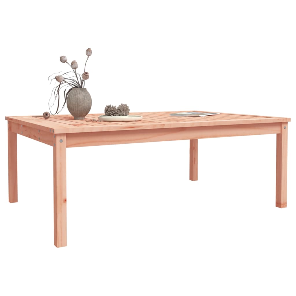 Garden Table 121x82.5x45 cm Solid Wood Douglas
