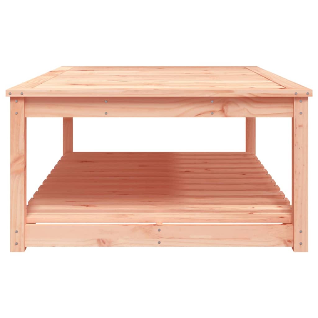 Garden Table 121x82.5x45 cm Solid Wood Douglas