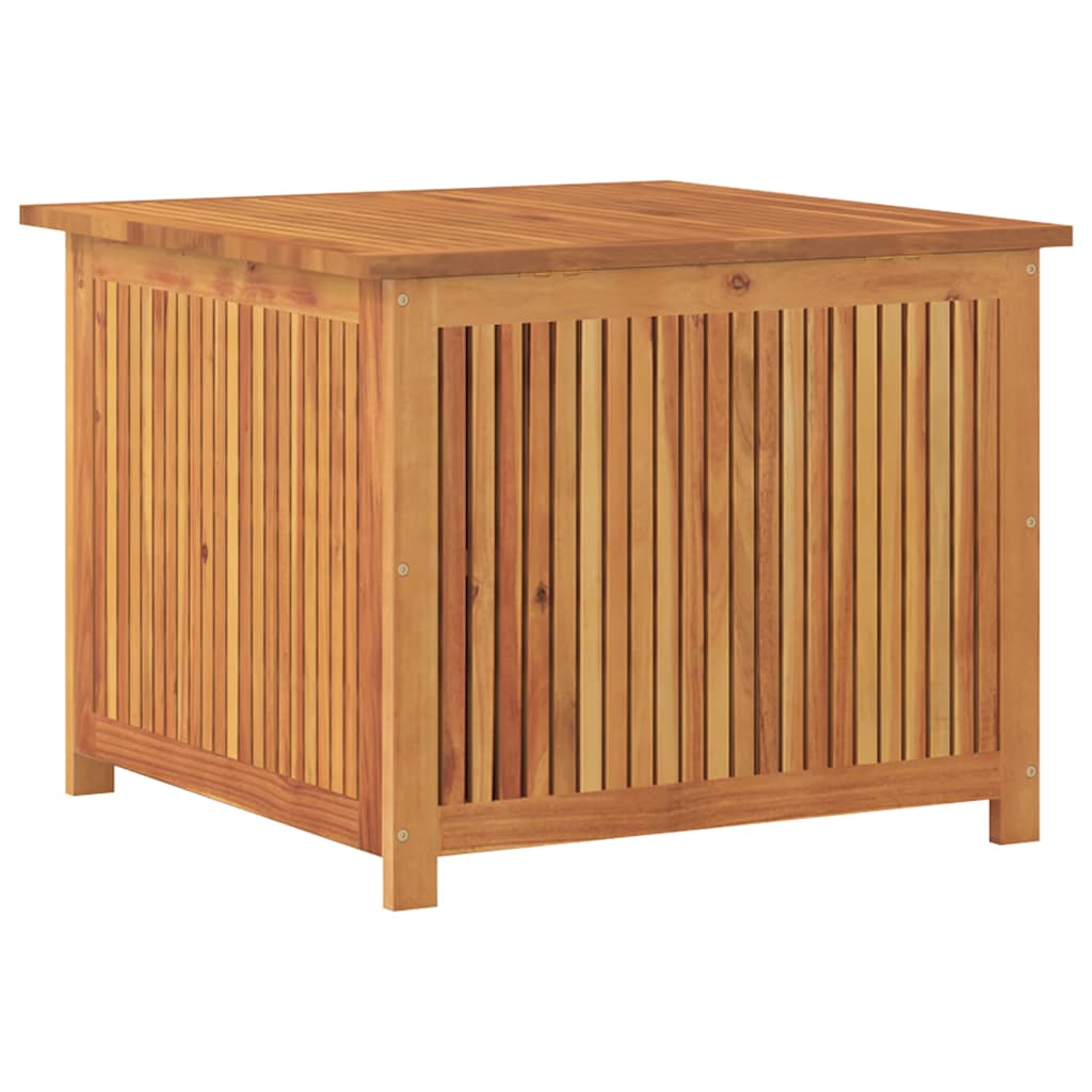 Garden Storage Box 75x75x58 cm Solid Wood Acacia