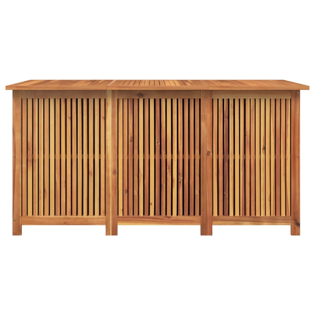 Garden Storage Box 150x80x75 cm Solid Wood Acacia