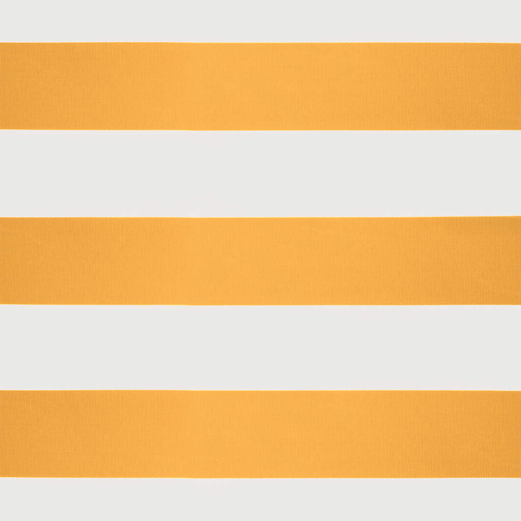 Retractable Awning Yellow and White 3x2.5 m Fabric and Aluminium