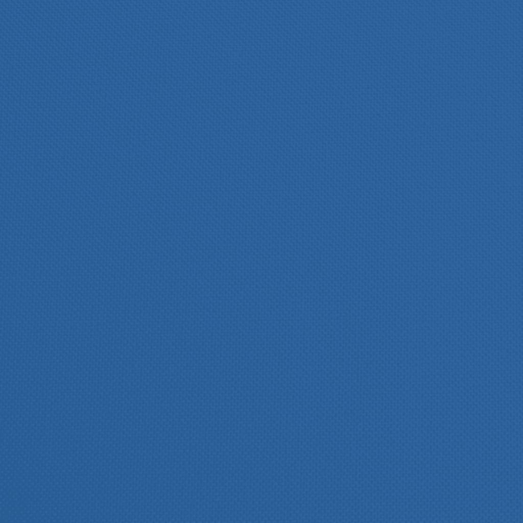 Folding Sun Lounger Blue Oxford Fabric&Powder-coated Steel