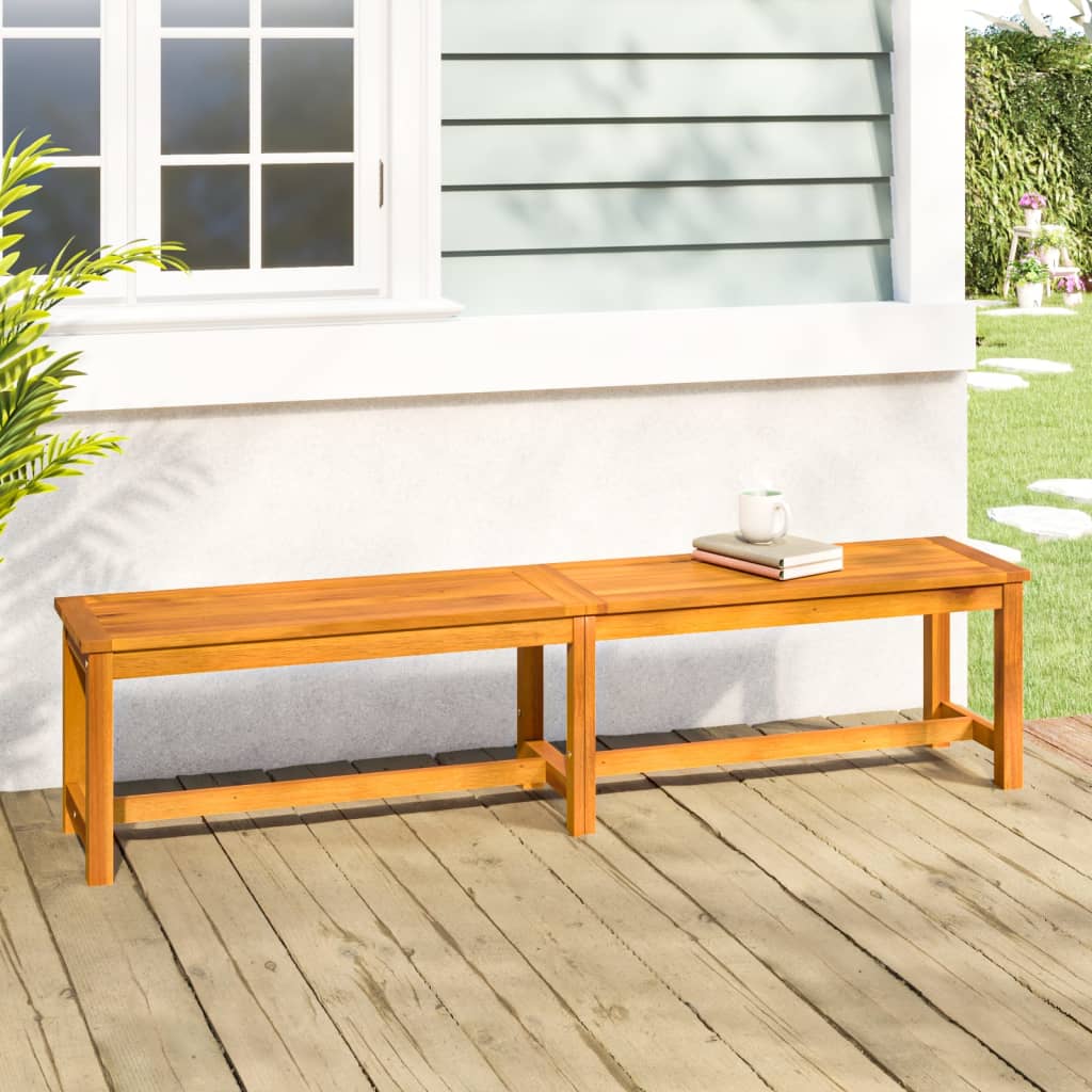 vidaXL Garden Bench 180x35x45 cm Solid Wood Acacia