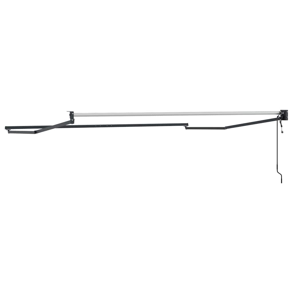 Awning Anthracite 3 x 2.5 m Metal