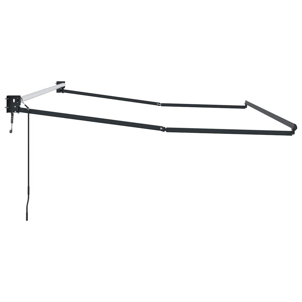 Awning Anthracite 3.5 x 2.5 m Metal