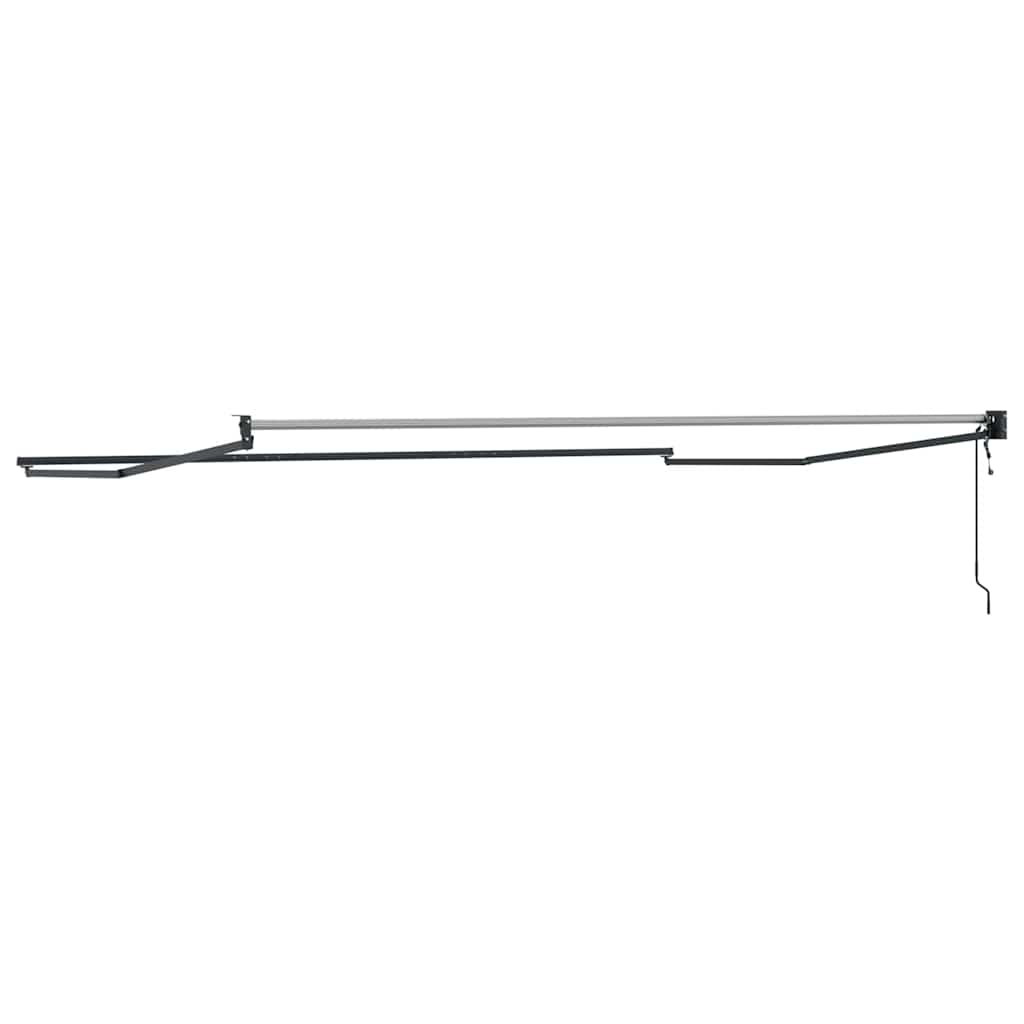 Awning Anthracite 5 x 3 m Metal