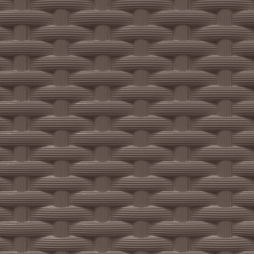 Planters 2 pcs Brown 30x30x37 cm Polypropylene