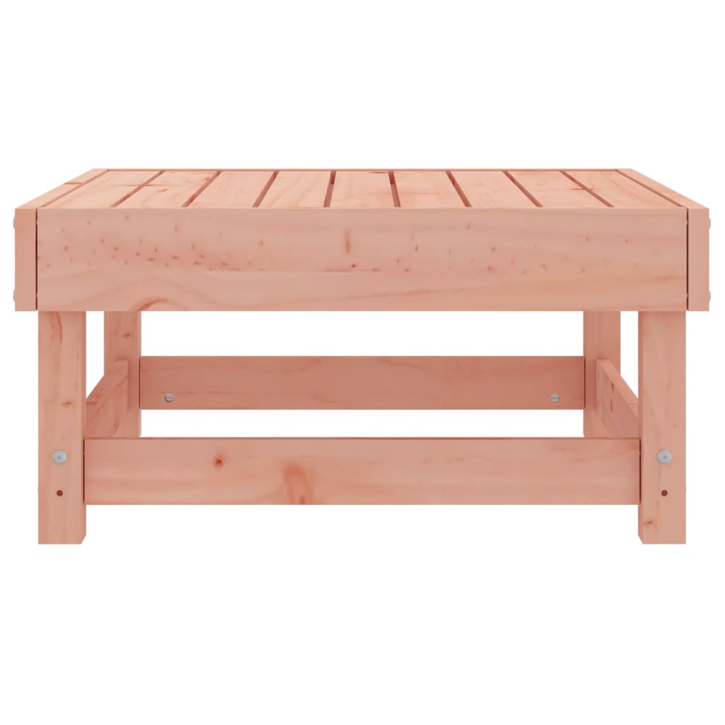Garden Footstool Solid Wood Douglas