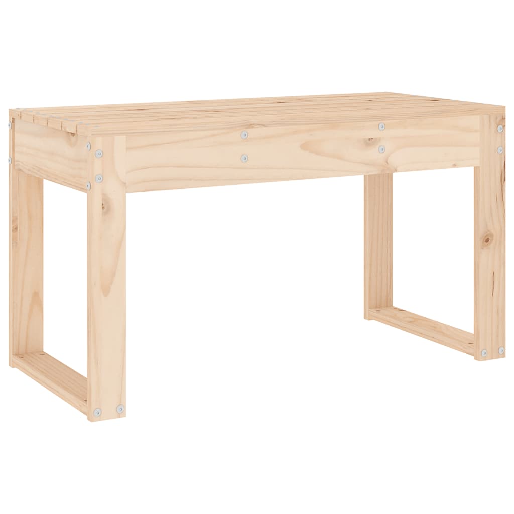 Garden Bench 80x38x45 cm Solid Wood Pine