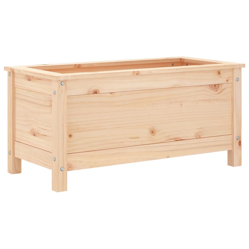 Garden Planter 82.5x40x39 cm Solid Wood Pine