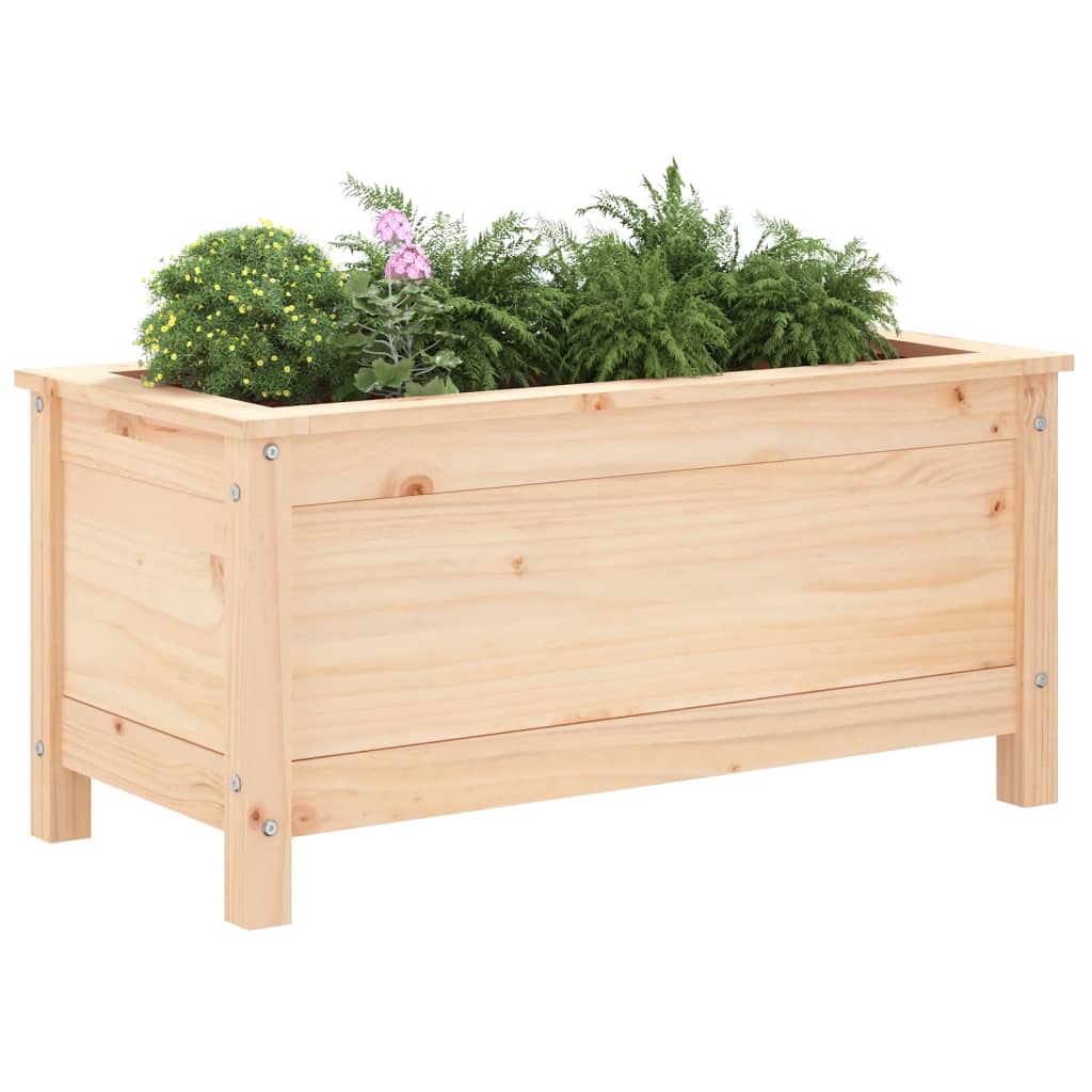 Garden Planter 82.5x40x39 cm Solid Wood Pine