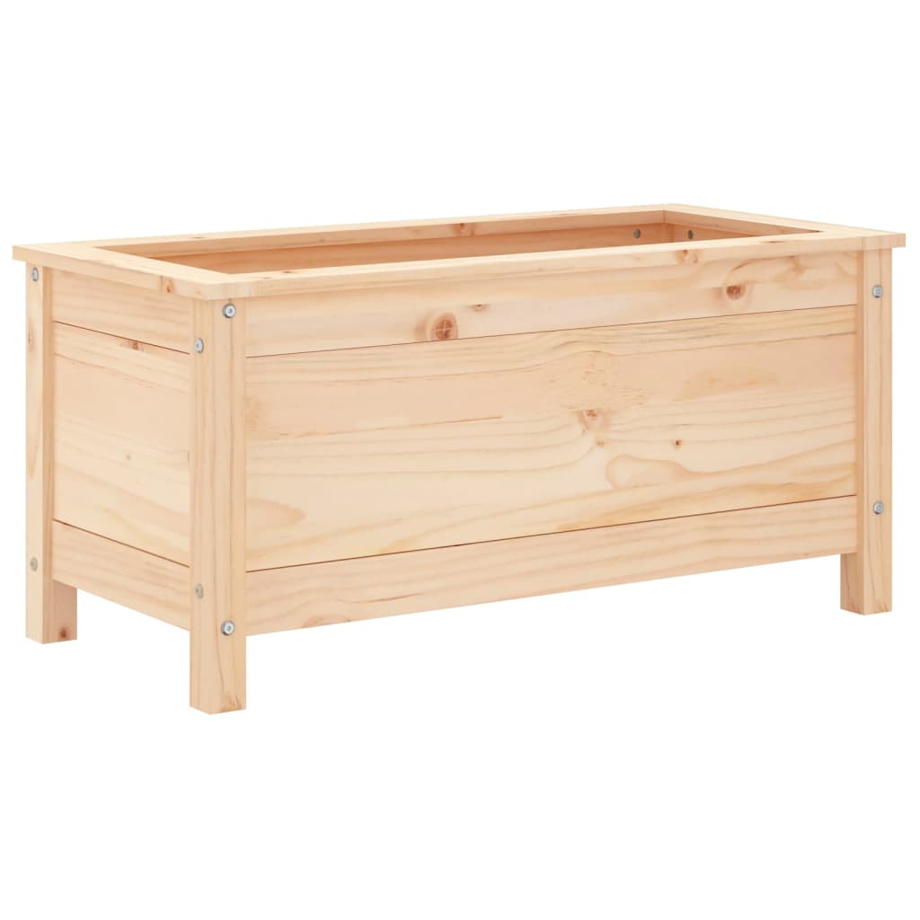 Garden Planter 82.5x40x39 cm Solid Wood Pine