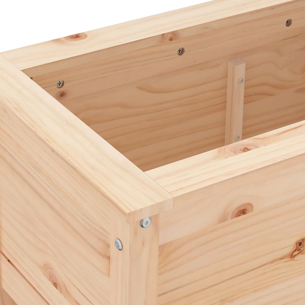 Garden Planter 82.5x40x39 cm Solid Wood Pine