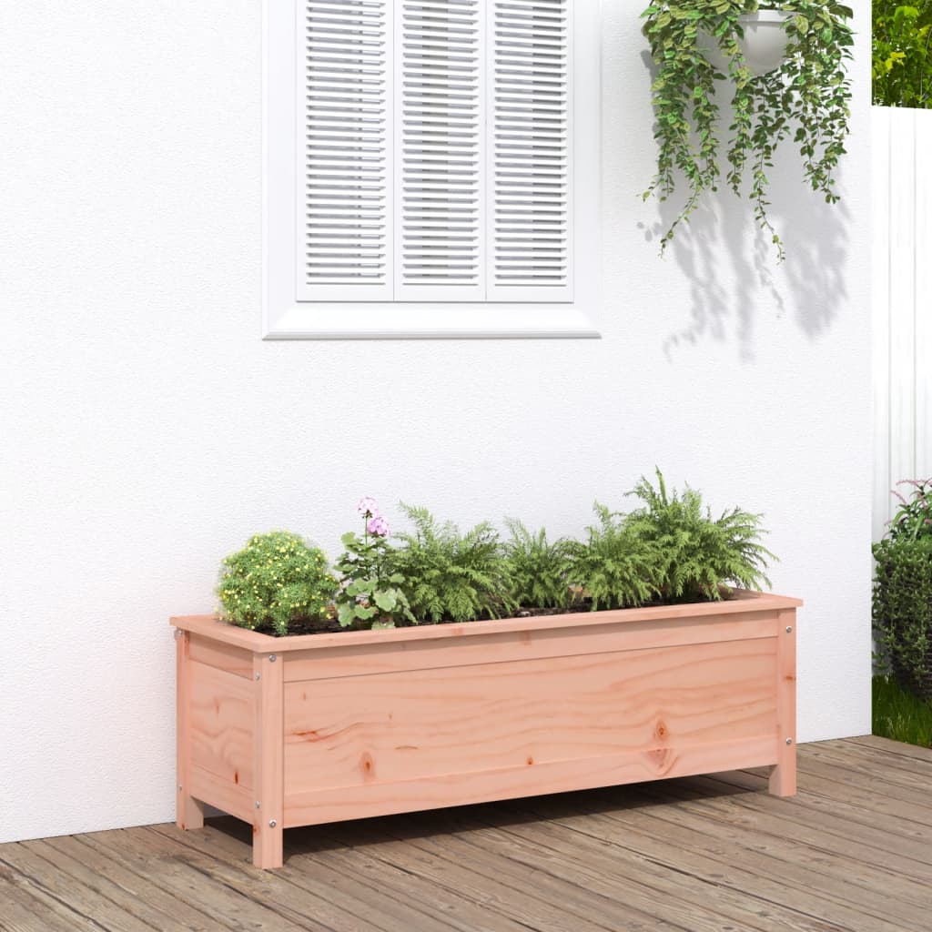 Garden Raised Bed 119.5x40x39 cm Solid Wood Douglas