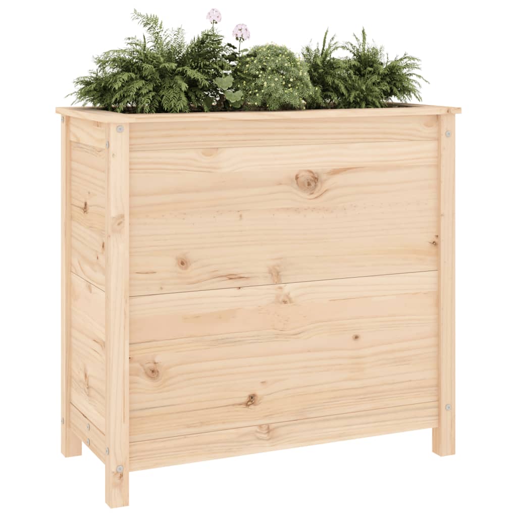 Garden Planter 82.5x40x78 cm Solid Wood Pine
