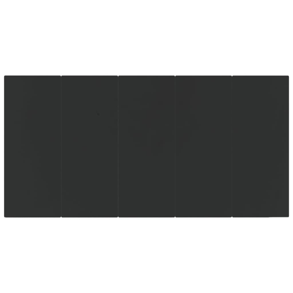 9 Piece Garden Dining Set Poly Rattan