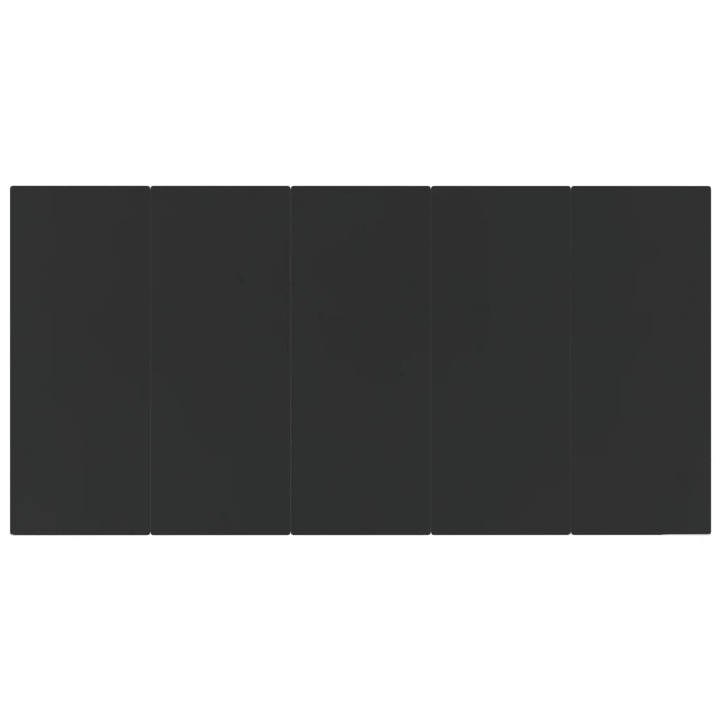 9 Piece Garden Dining Set Poly Rattan