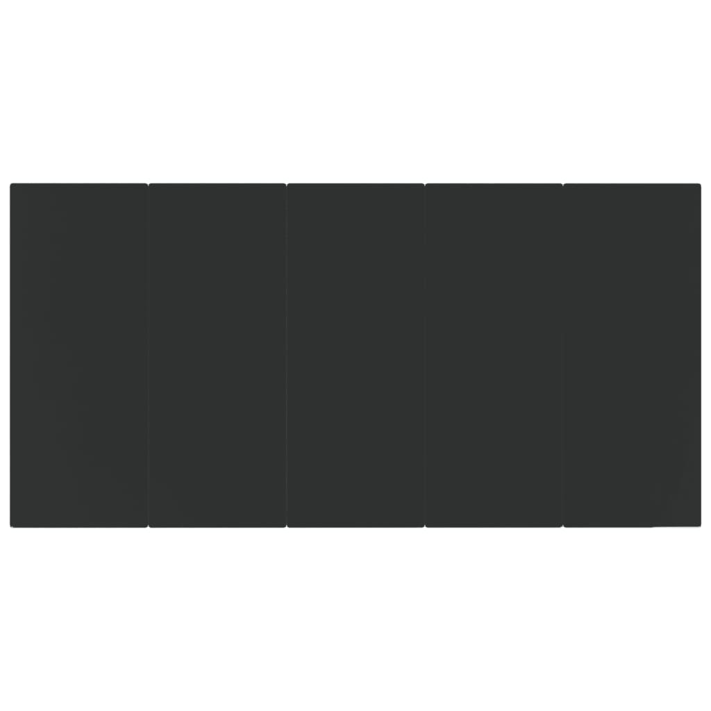 9 Piece Garden Dining Set Poly Rattan