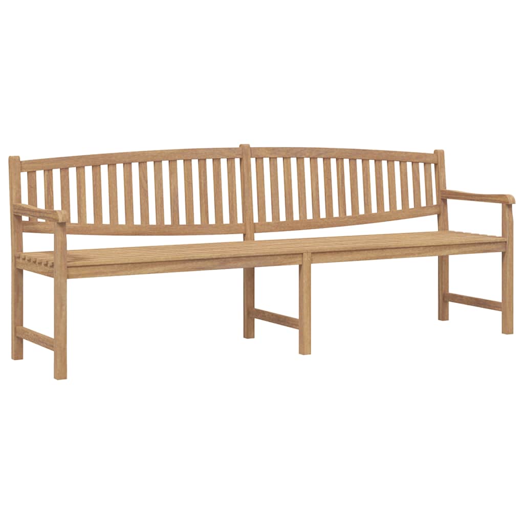 Garden Bench 228x59.5x90 cm Solid Teak Wood