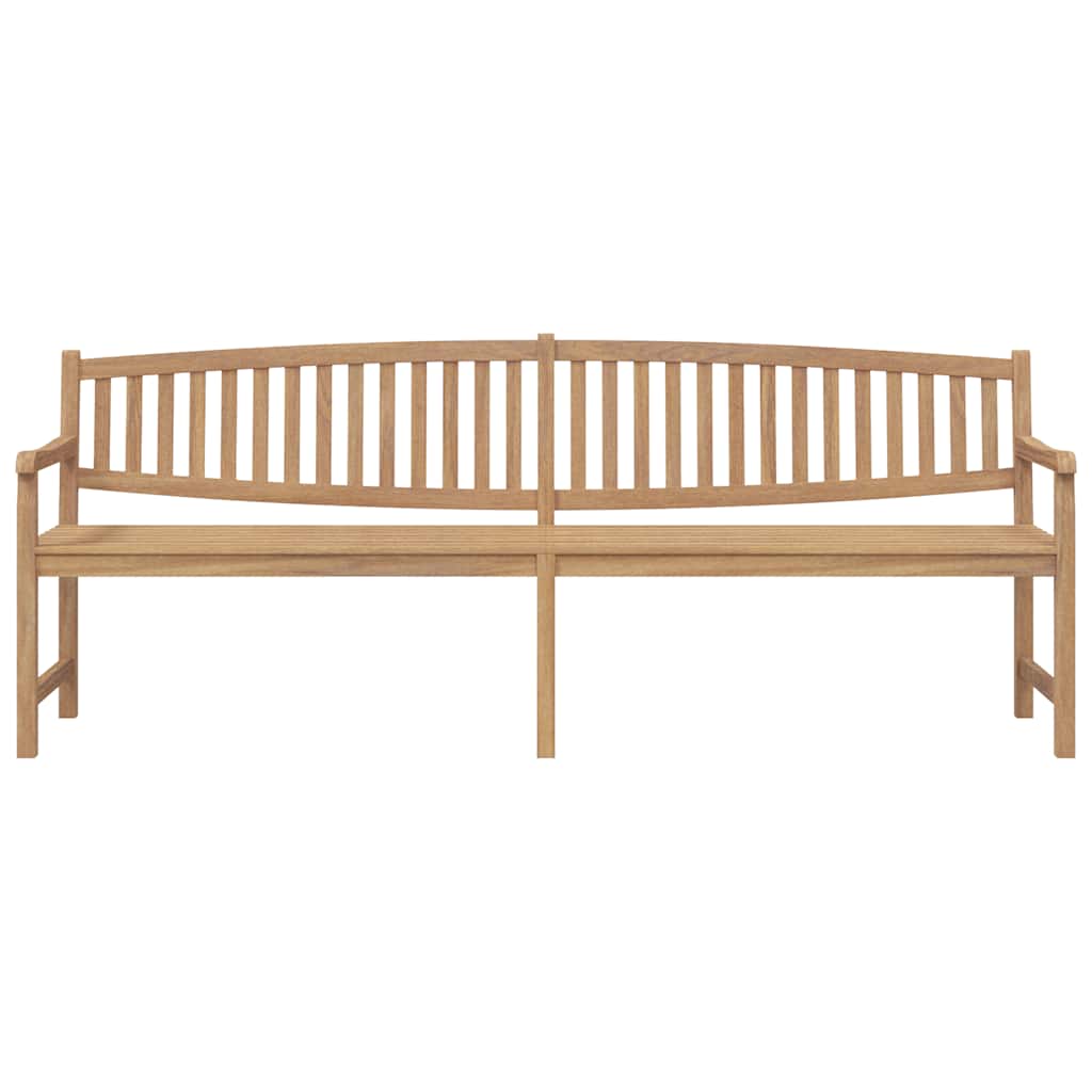 Garden Bench 228x59.5x90 cm Solid Teak Wood
