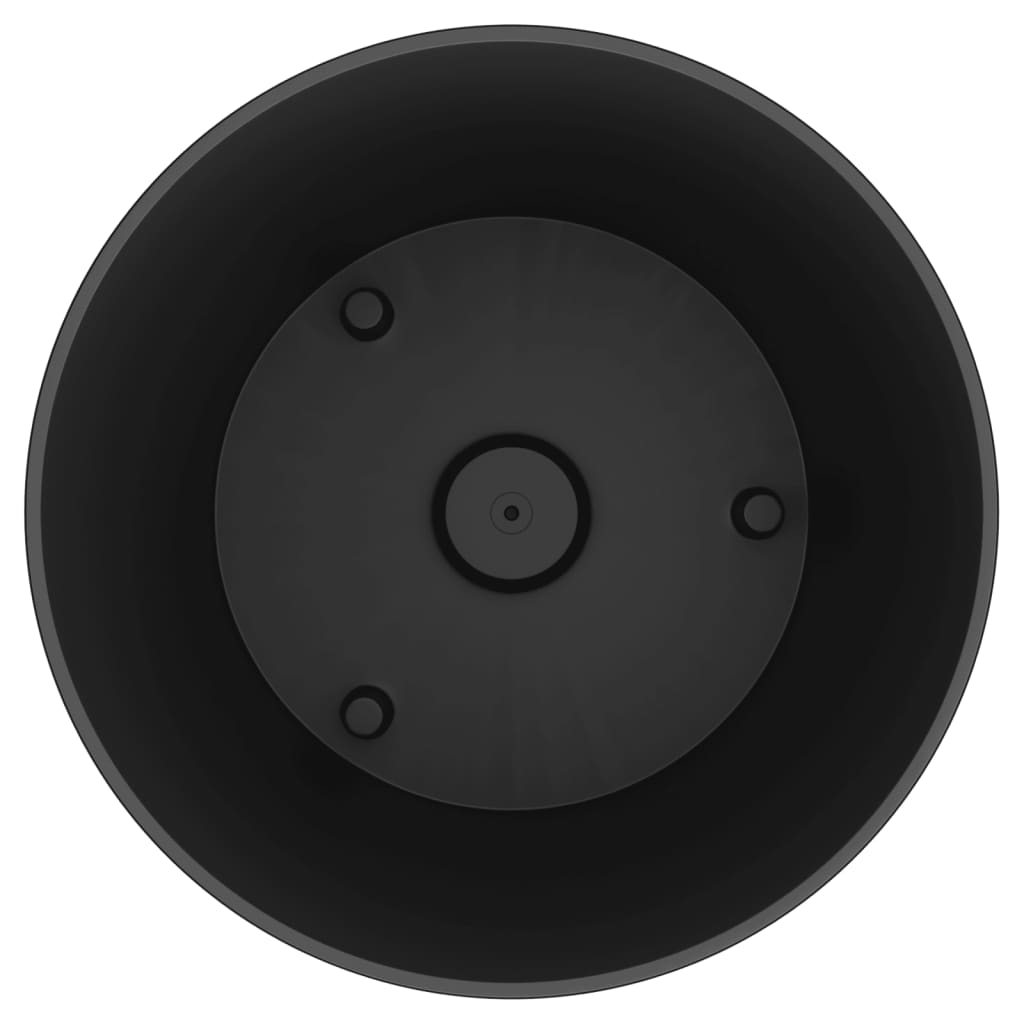 Planter with Removable Inner Anthracite 15 / 15.3 L PP Rattan