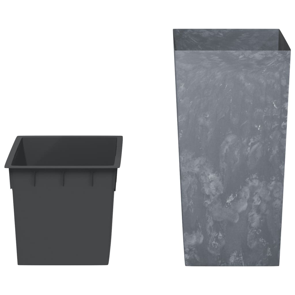 Planter with Removable Inner Grey 21/49 L PP Concrete Look