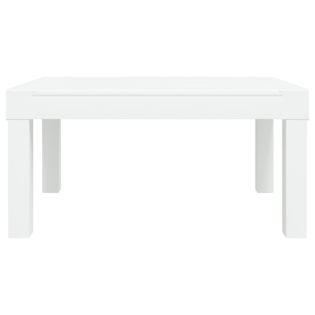 6 Piece Garden Lounge Set with Cushions White PP