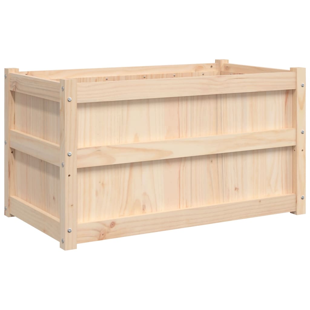 Garden Planter 90x50x50 cm Solid Wood Pine