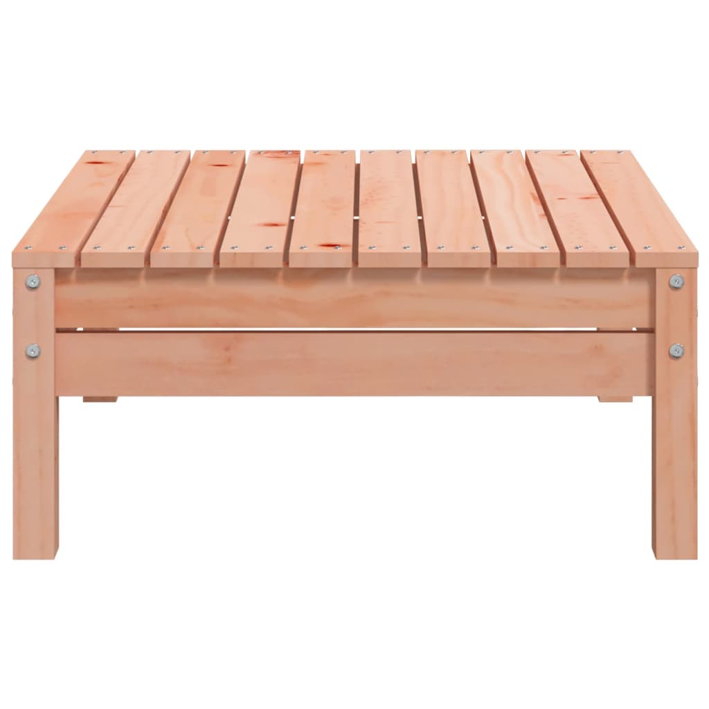 Garden Footstool Solid Wood Douglas