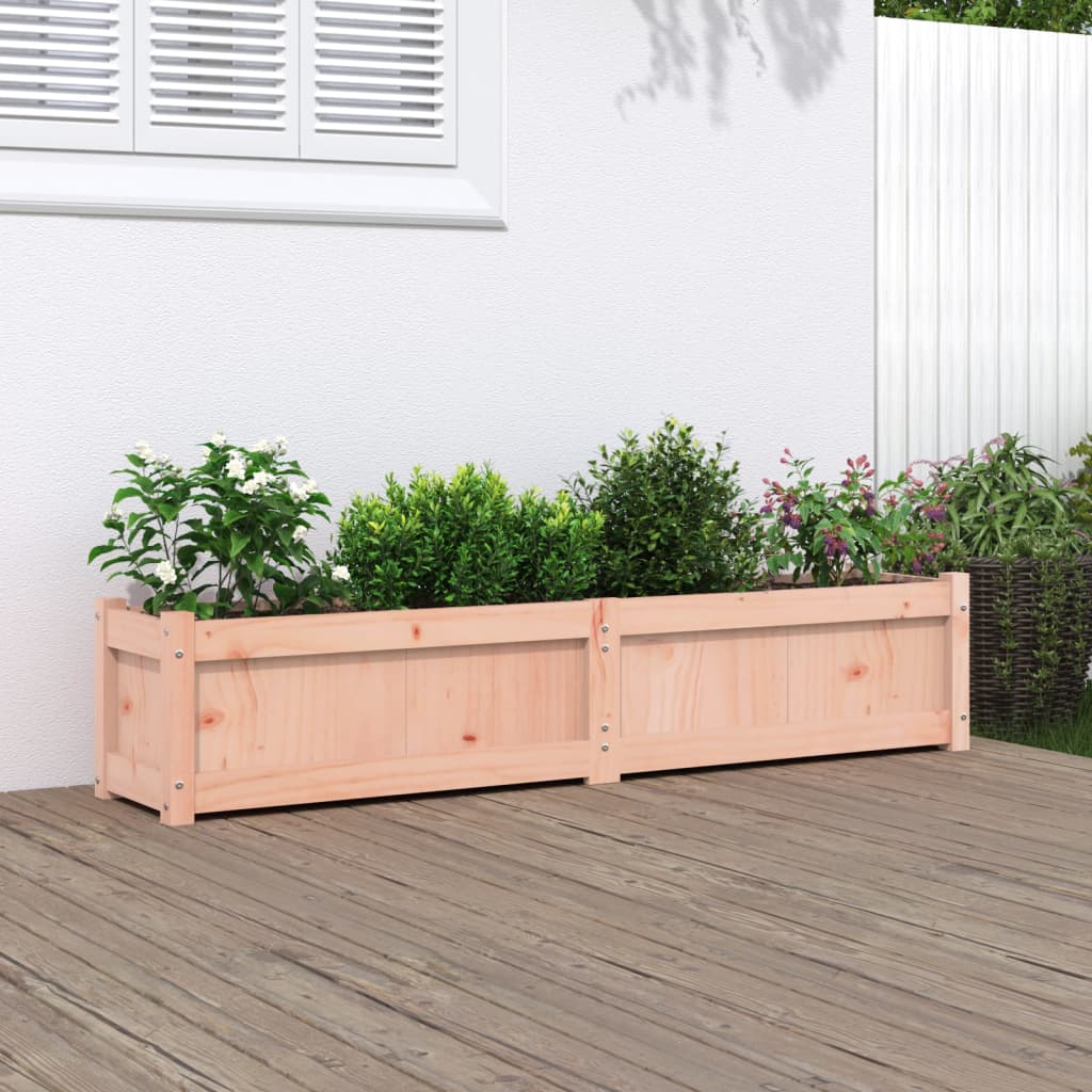 Garden Planter 150x31x31 cm Solid Wood Douglas