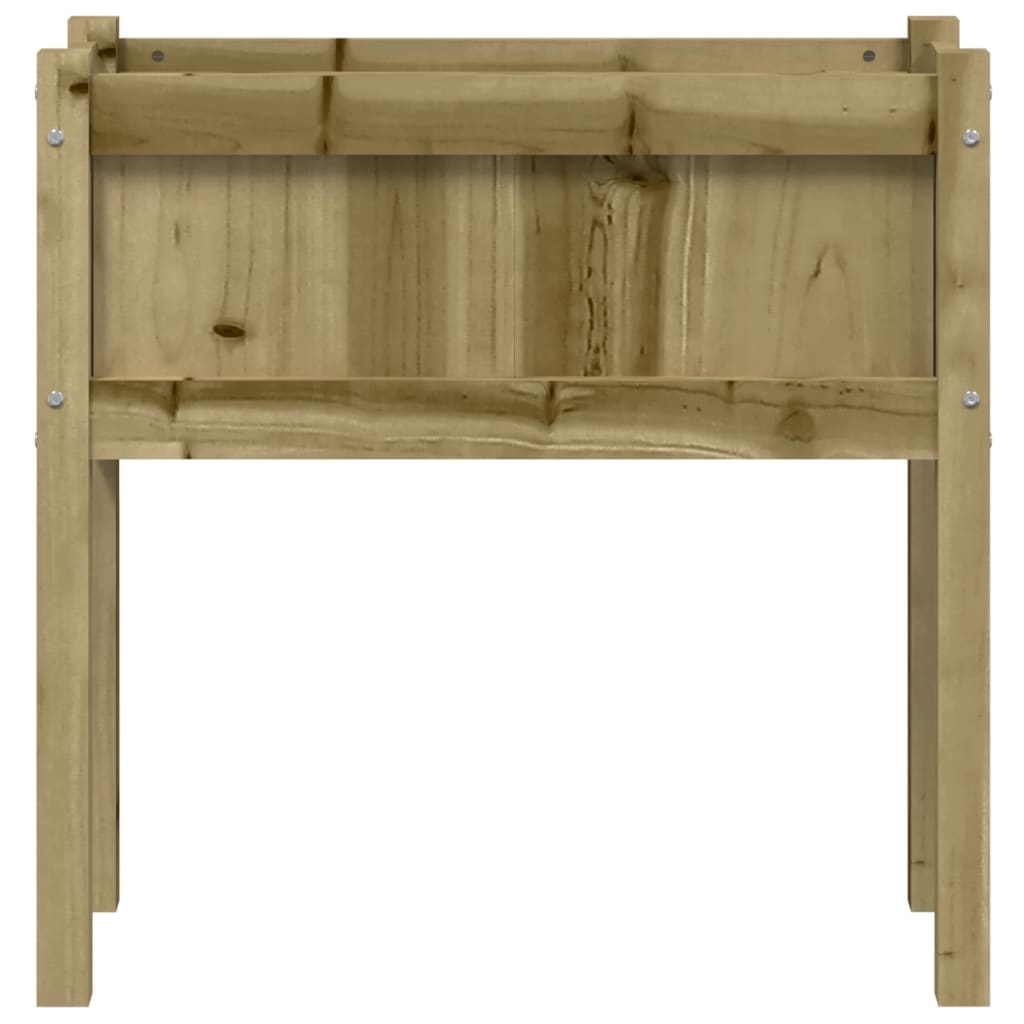 Garden Planter with Legs 70x31x70 cm Impregnated Wood Pine