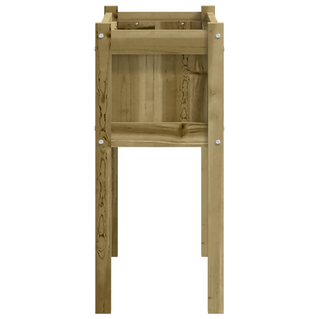 Garden Planter with Legs 70x31x70 cm Impregnated Wood Pine