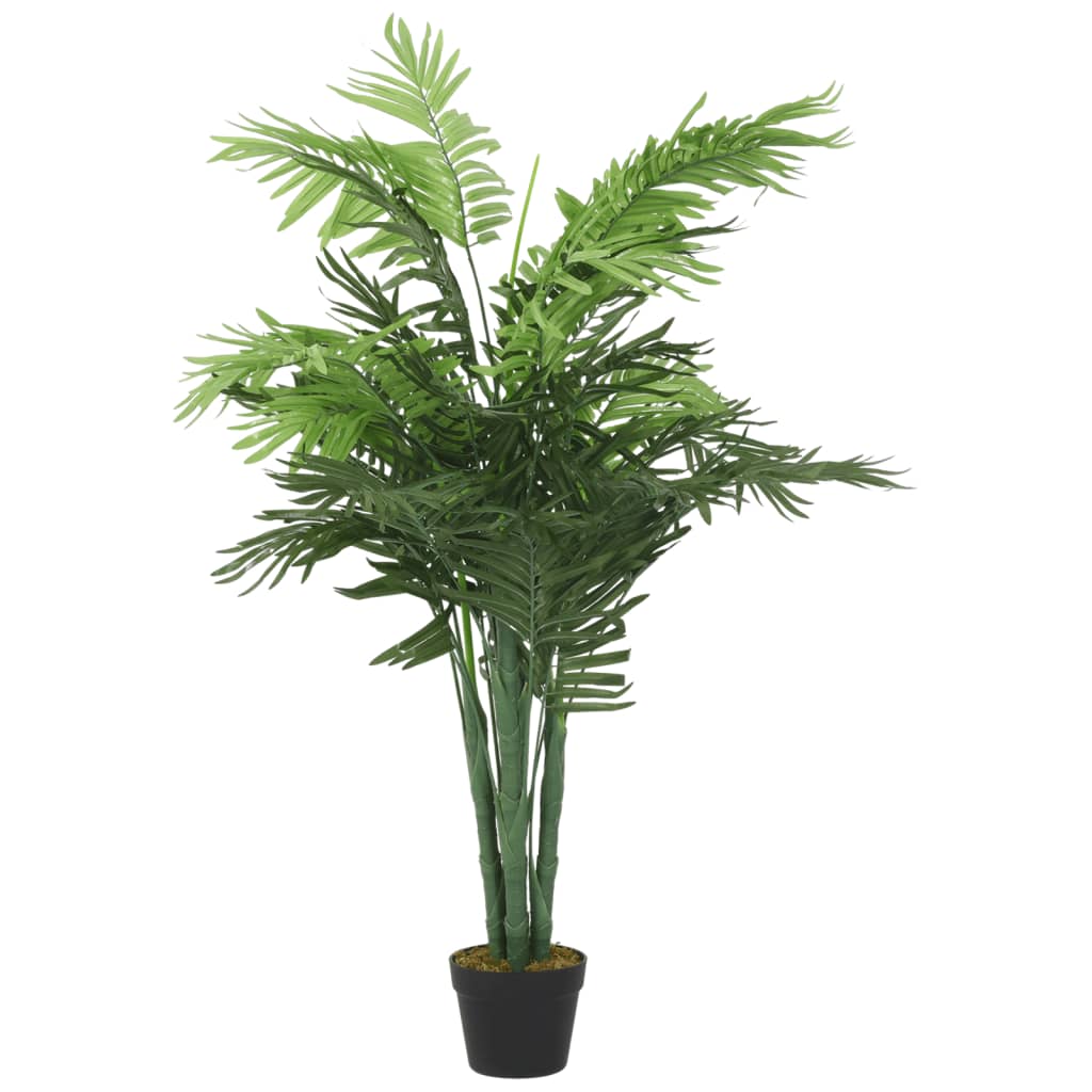 Artificial Palm Tree 28 Leaves 120 cm Green