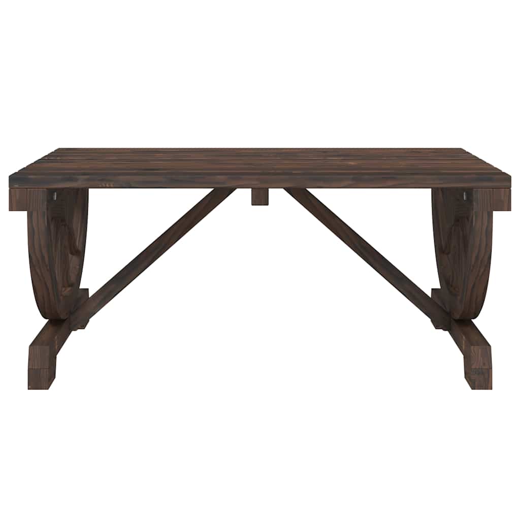 Garden Coffee Table 90x50x40 cm Solid Wood Fir