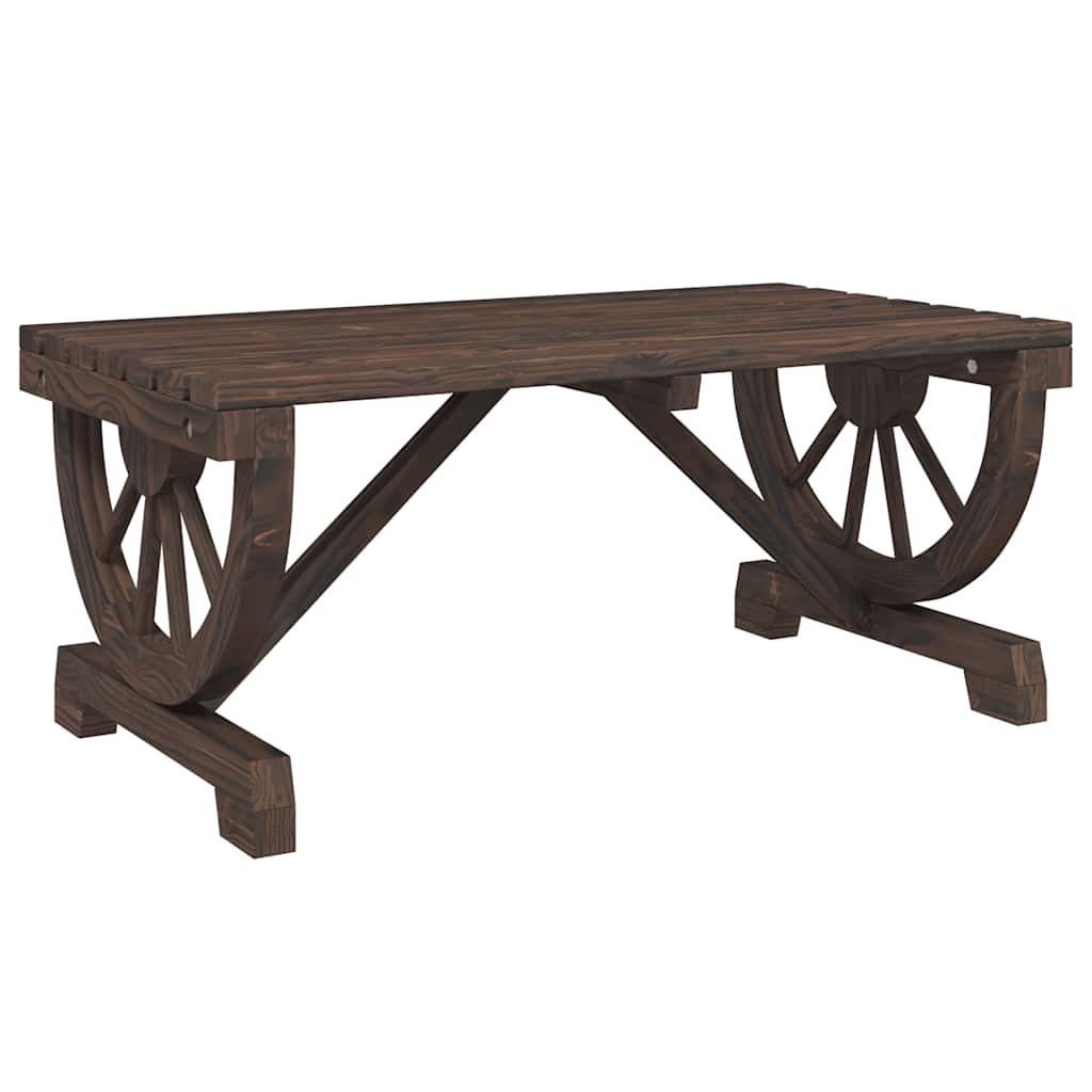Garden Coffee Table 90x50x40 cm Solid Wood Fir