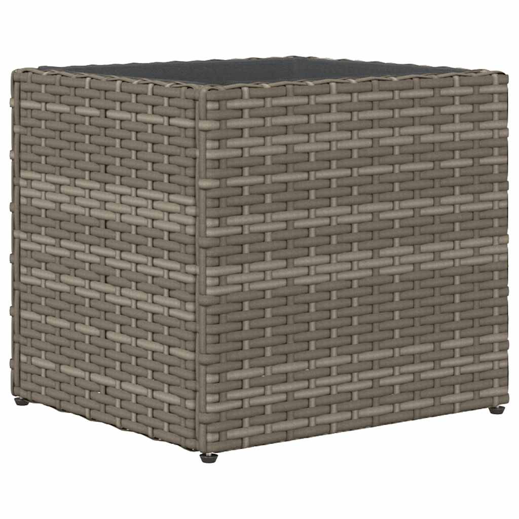 Garden Planters 2 pcs Grey 36x30x32 cm Poly Rattan