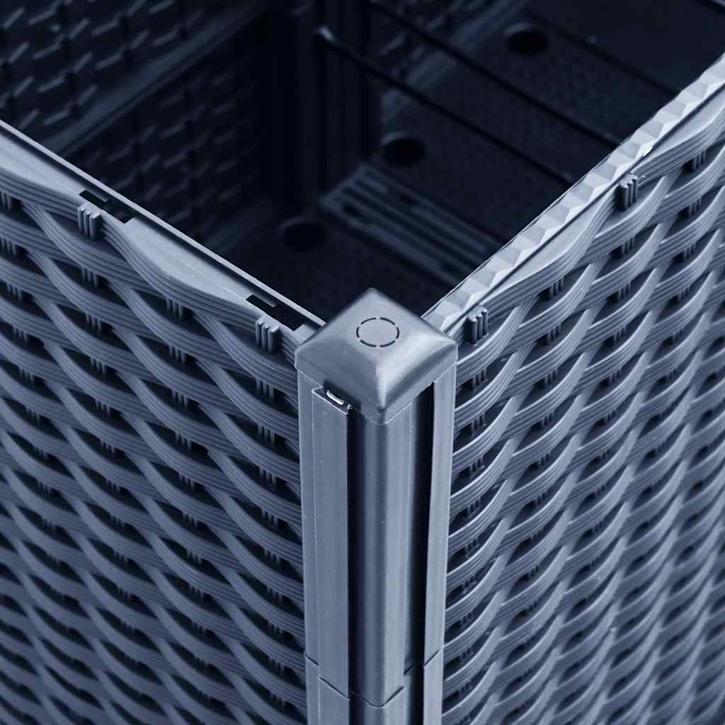 Garden Planter Blue Grey 160x120x53 cm PP