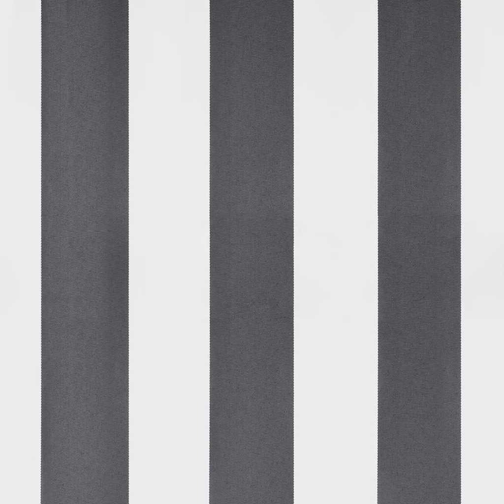 Manual Retractable Awning Anthracite&White 350x250 cm