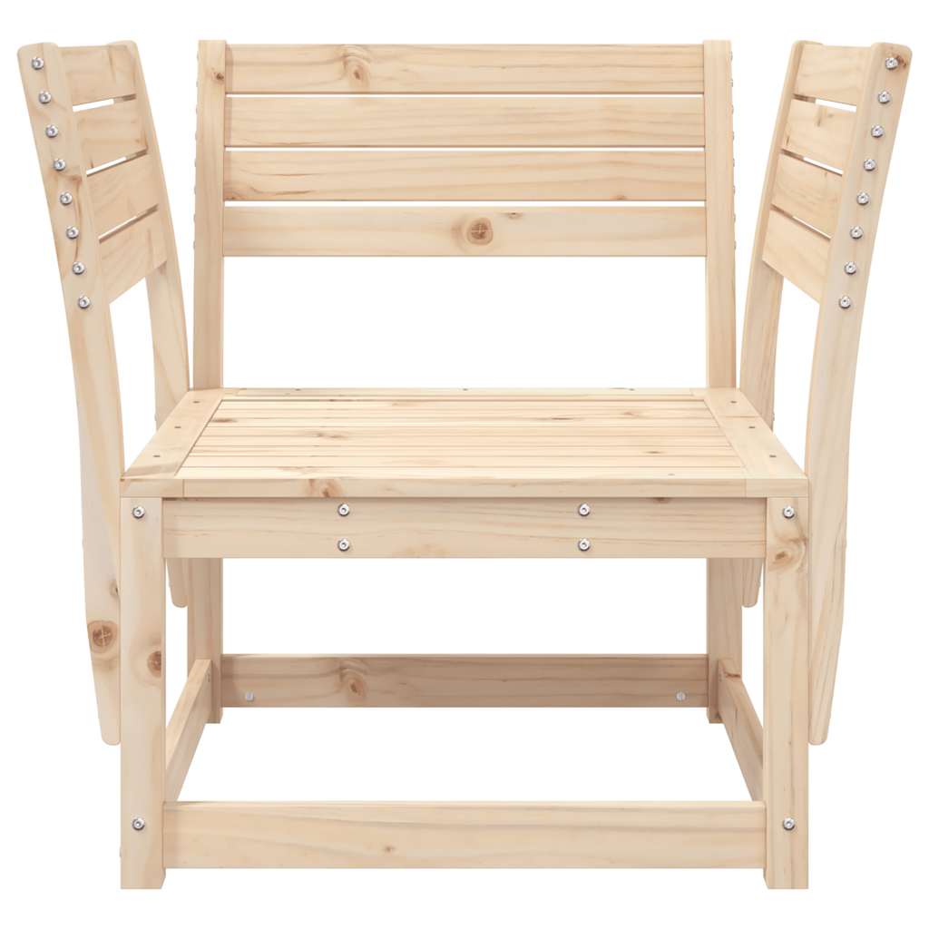 Garden Chair Solid Wood Pine