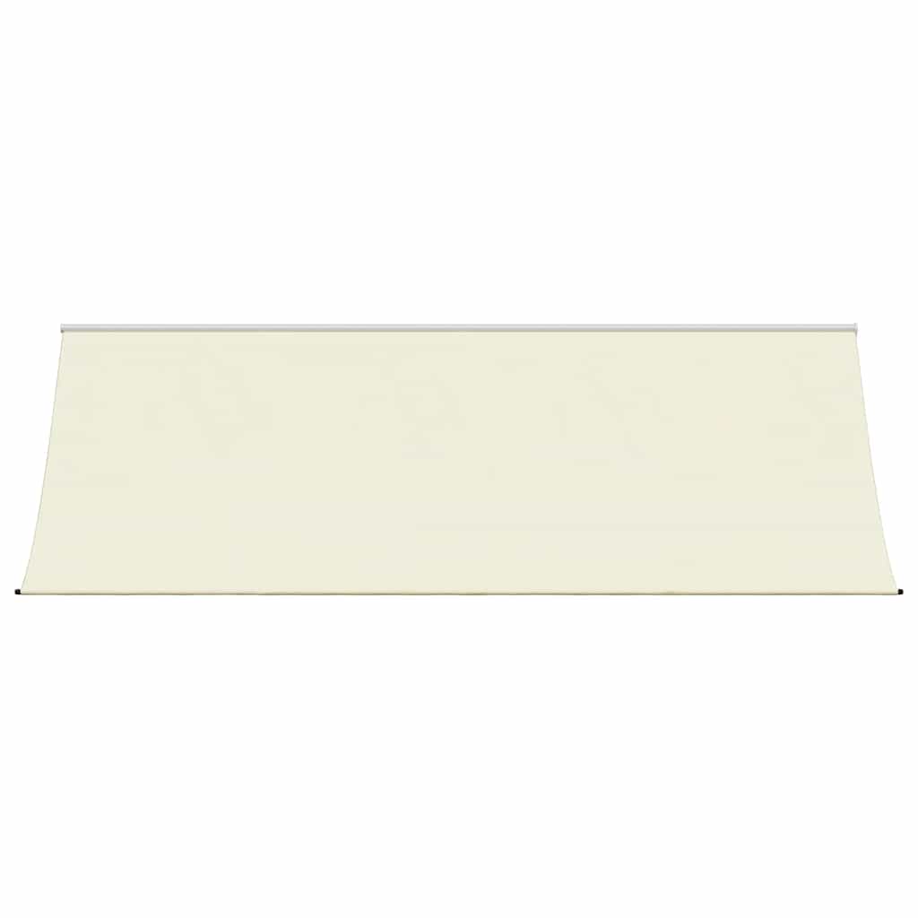 Retractable Awning Cream 400x150 cm Fabric and Steel
