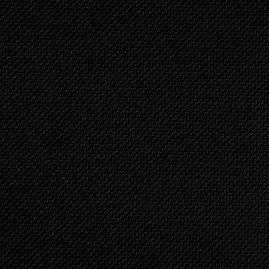 Camping Chairs with Pocket Foldable 2 pcs Black