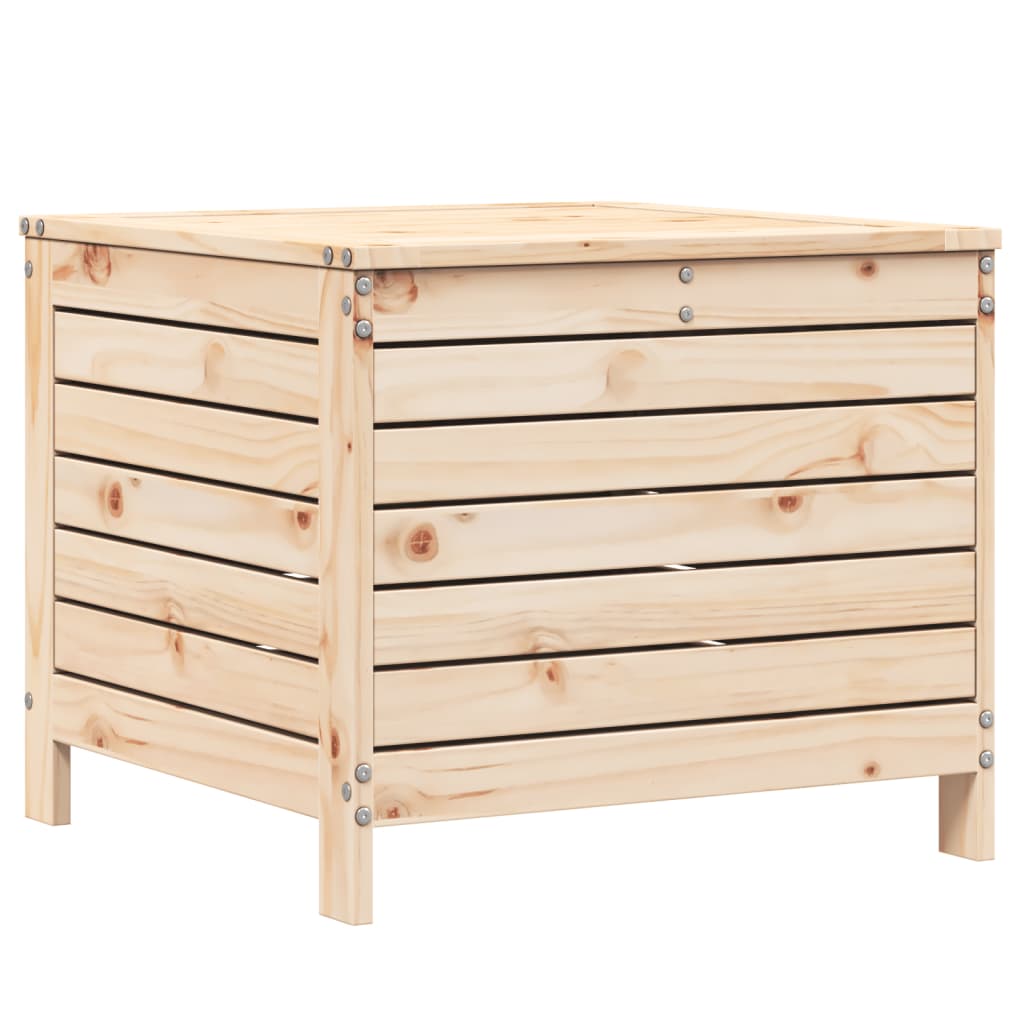 Garden Footstool 62x63.5x53.5 cm Solid Wood Pine