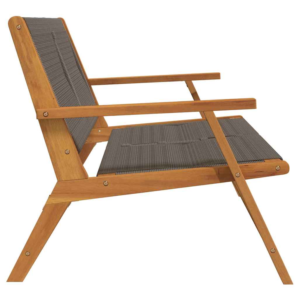 Garden Furniture Grey 78 x 122 x 73cm Solid Acacia wood