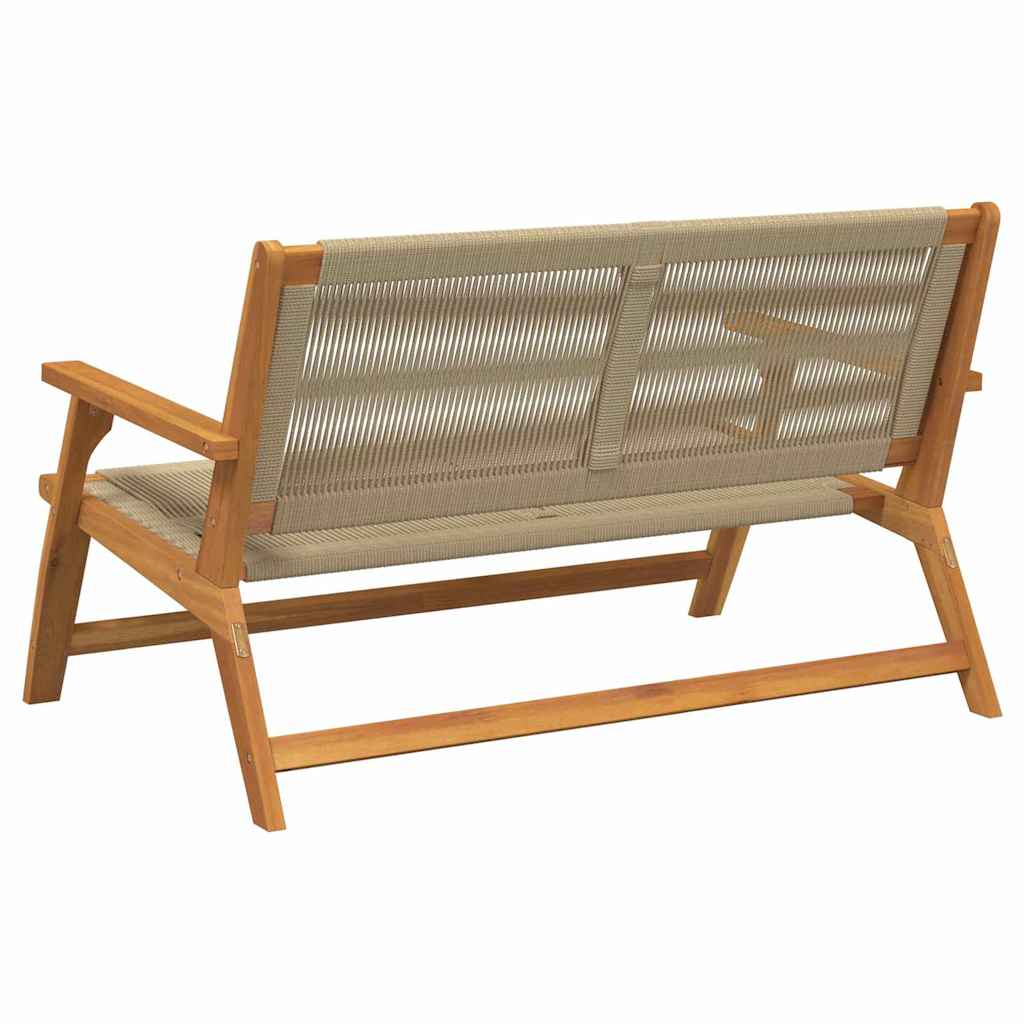 Garden Furniture Beige 78 x 122 x 73cm Solid Acacia wood