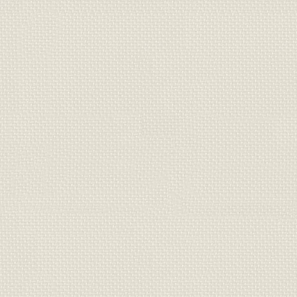 Gazebo with Double Roof and Mesh Walls Cream 3.93x2.93 m Steel