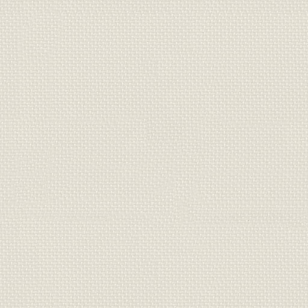 Gazebo with Double Roof and Mesh Walls Cream 2.94x2.94 m Steel