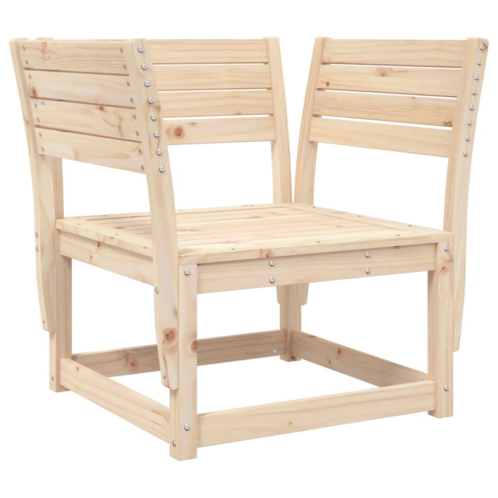 5 Piece Garden Lounge Set Solid Wood Pine