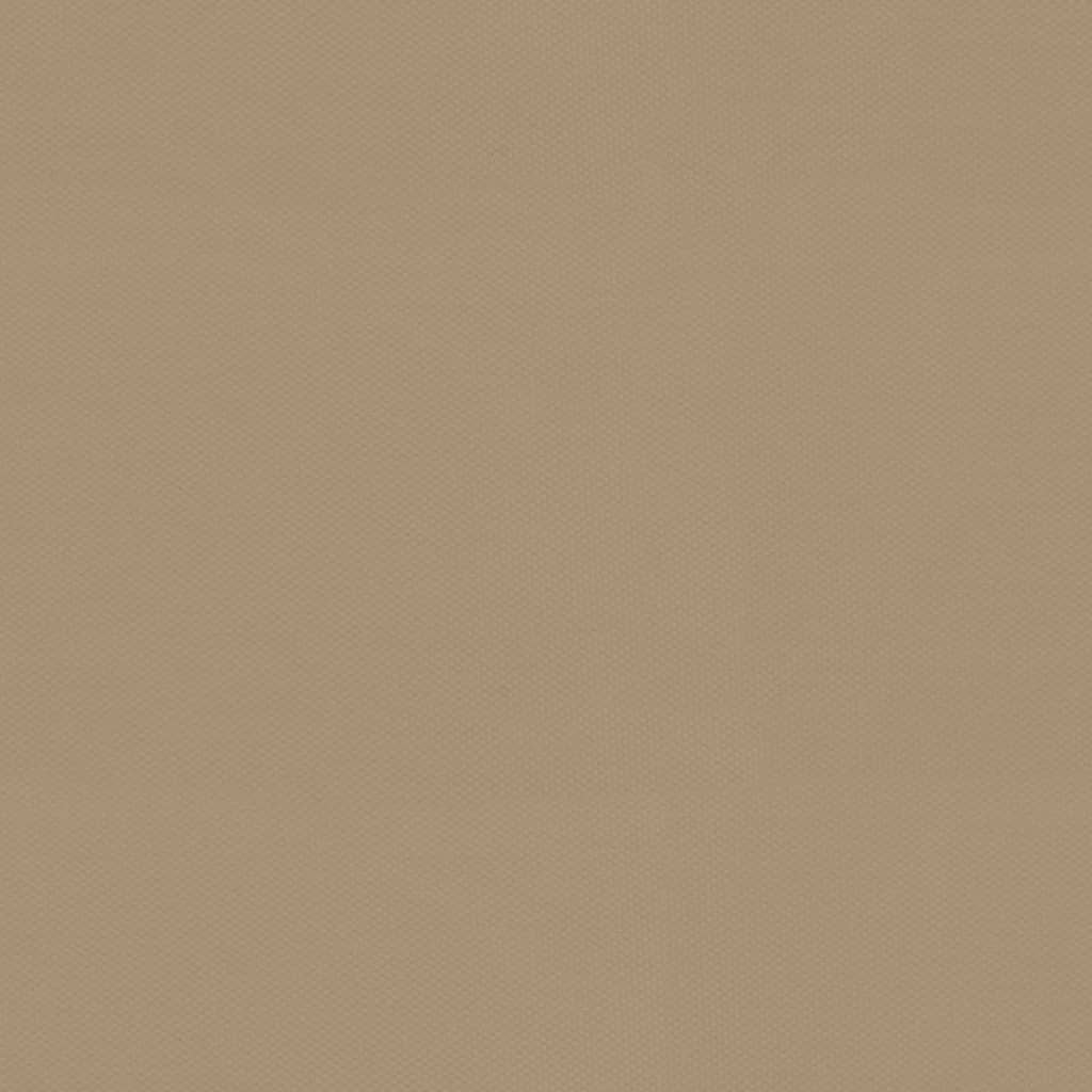 Gazebo with Mesh Walls Taupe 4x3 m Steel