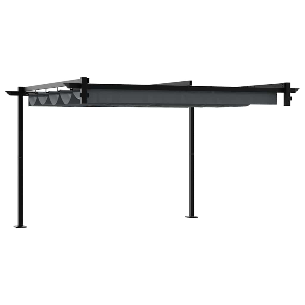 Wall Mounted Gazebo Anthracite Steel