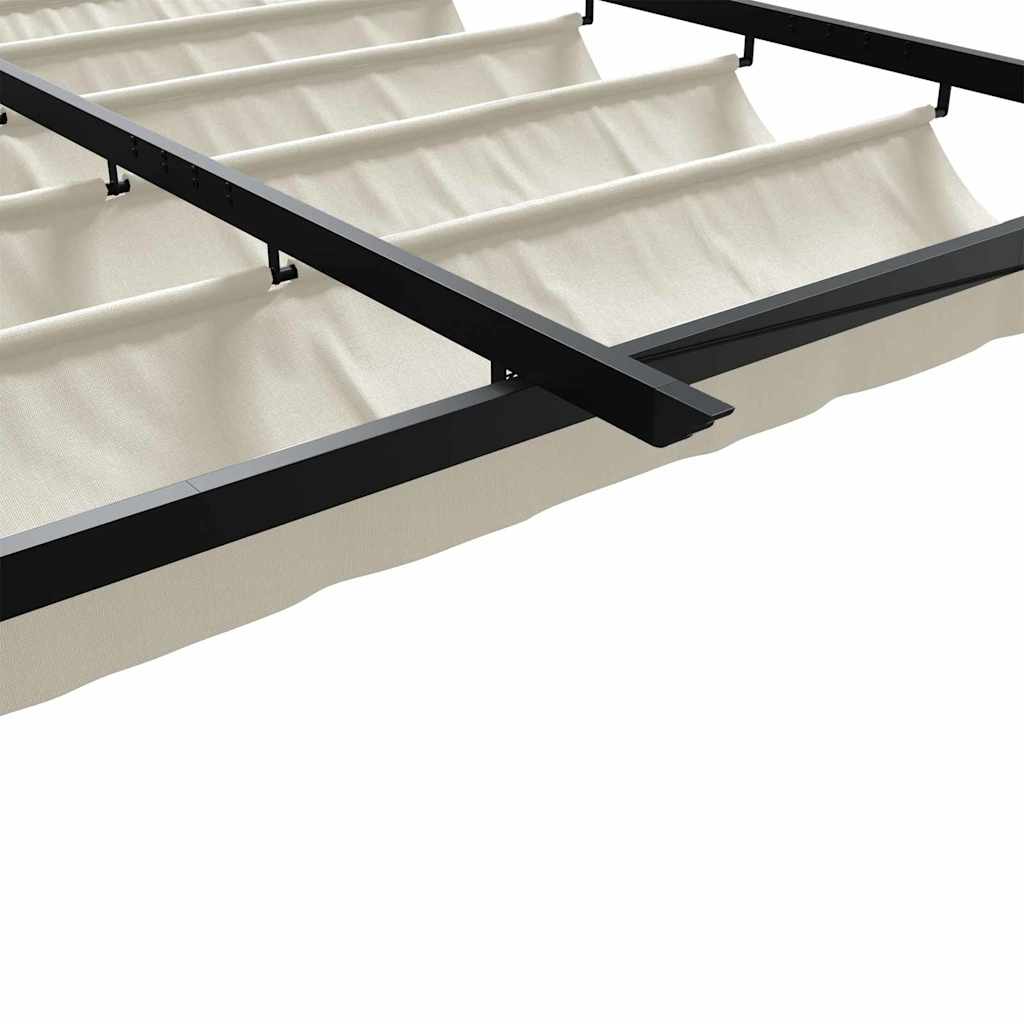 Wall Mounted Gazebo Cream Steel